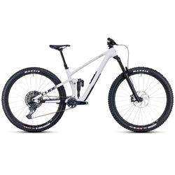 Bicicleta de montaña CUBE Stereo ONE55 Race LightGrey & Grey 2023