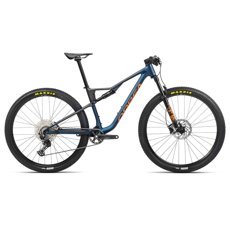 Bicicleta de montaña ORBEA Oiz H30 Moondust Blue-Leo Orange