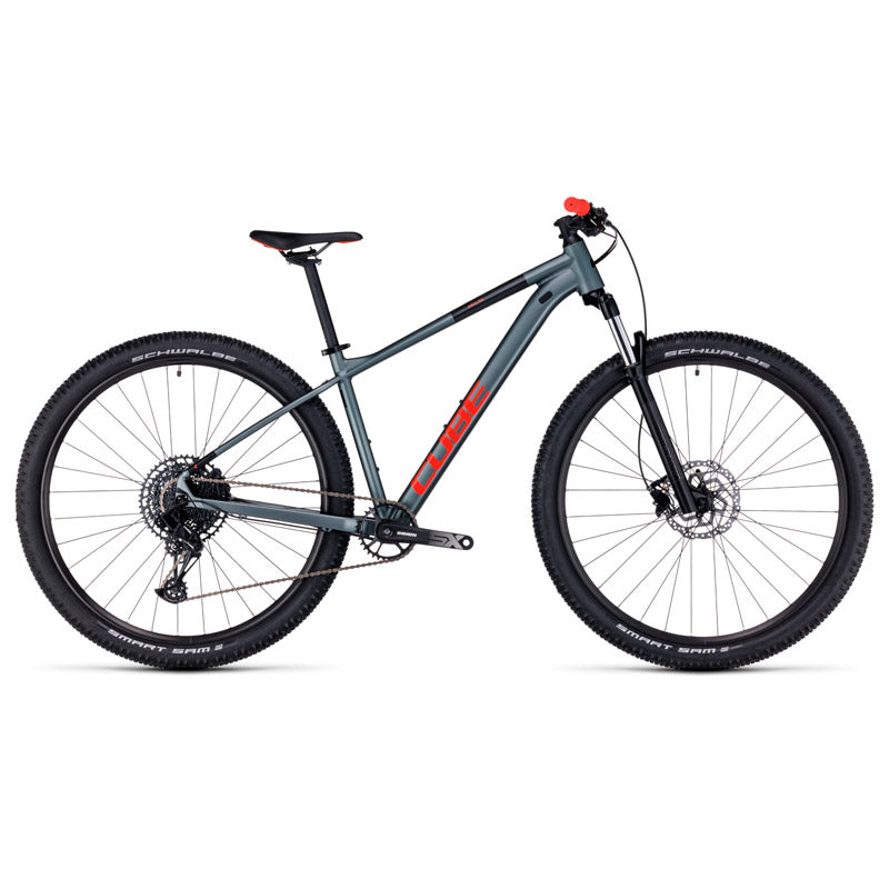 Bicicleta de montaña CUBE Analog flashgrey'n'red