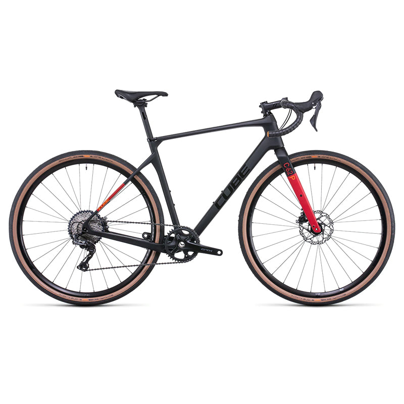 Bicicleta para gravel Cube Nuroad C:62 Pro Carbon'n'Red 2022 / Transmisión 1x11 velocidades
