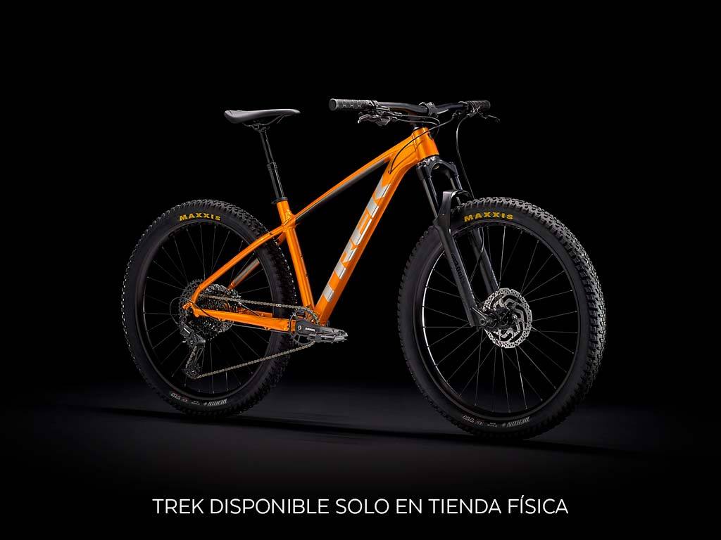 Bicicleta Trek Roscoe 7 2021 Color Factory Orange and Metallic Gunme