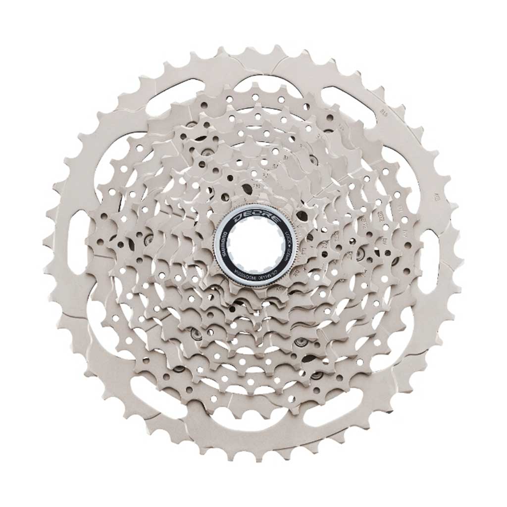 Cassette de pi ones SHIMANO Deore CS M4100 de 10 velocidades