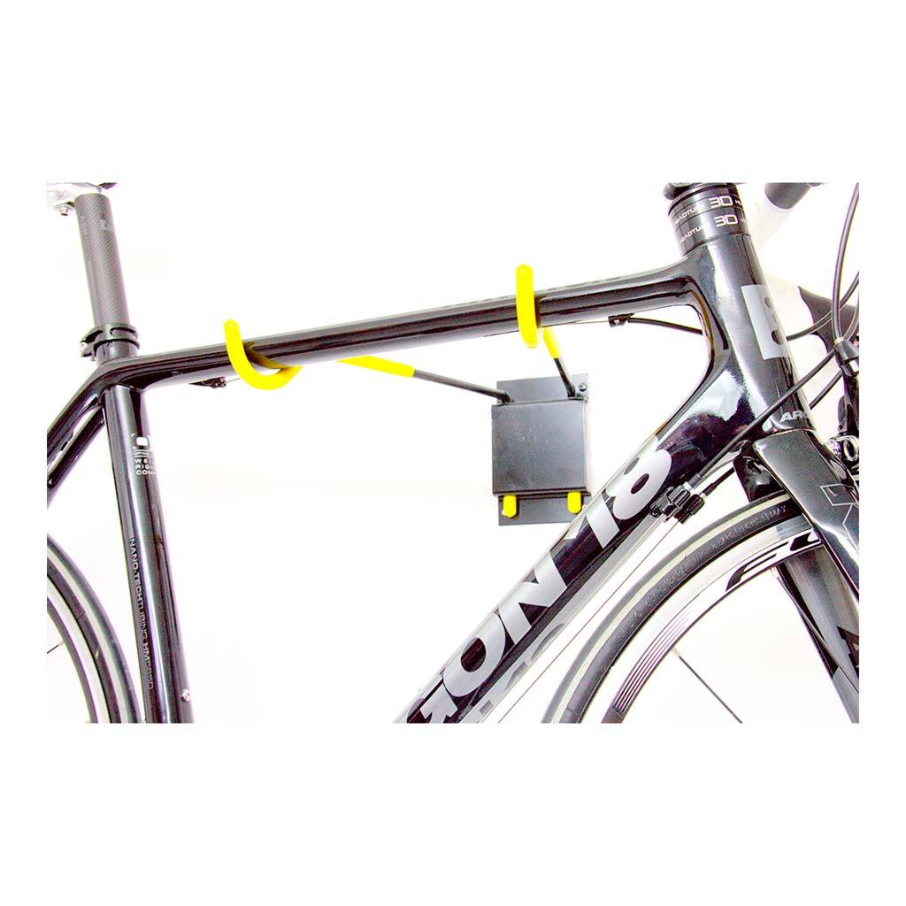 Soporte de pared para colgar bicicleta doble gancho resistente. 
