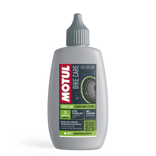 Lubricante de cadena húmedo Motul de 100 ml