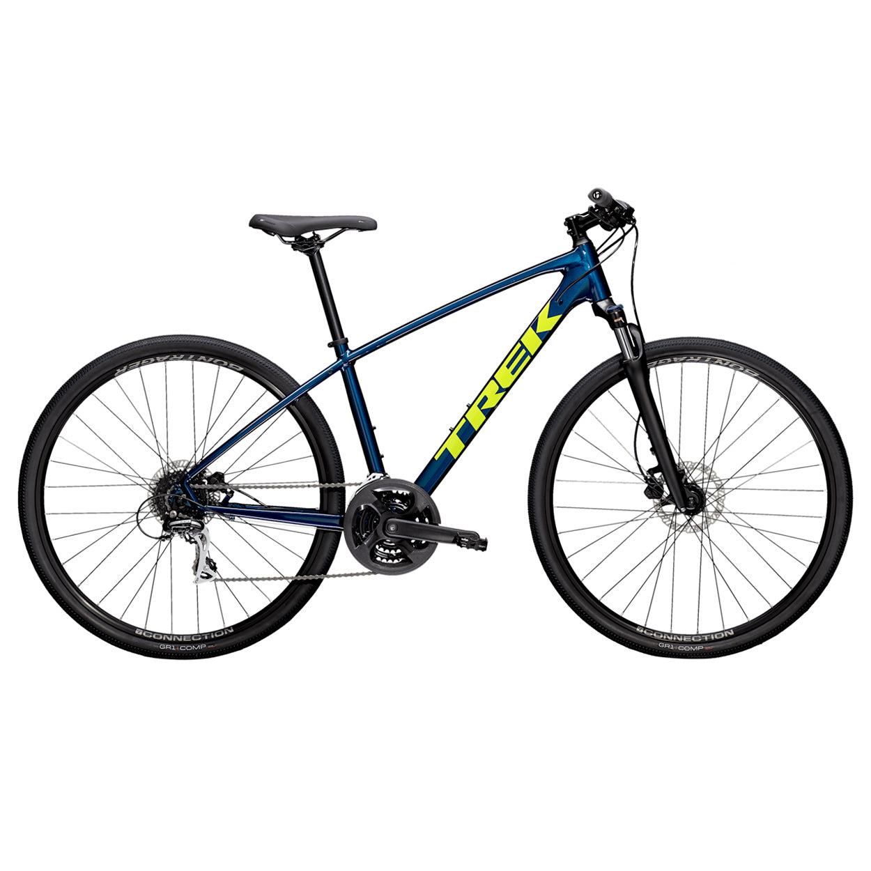 Bicicleta de ciudad TREK Dual Sport 2 Mulsanne Blue