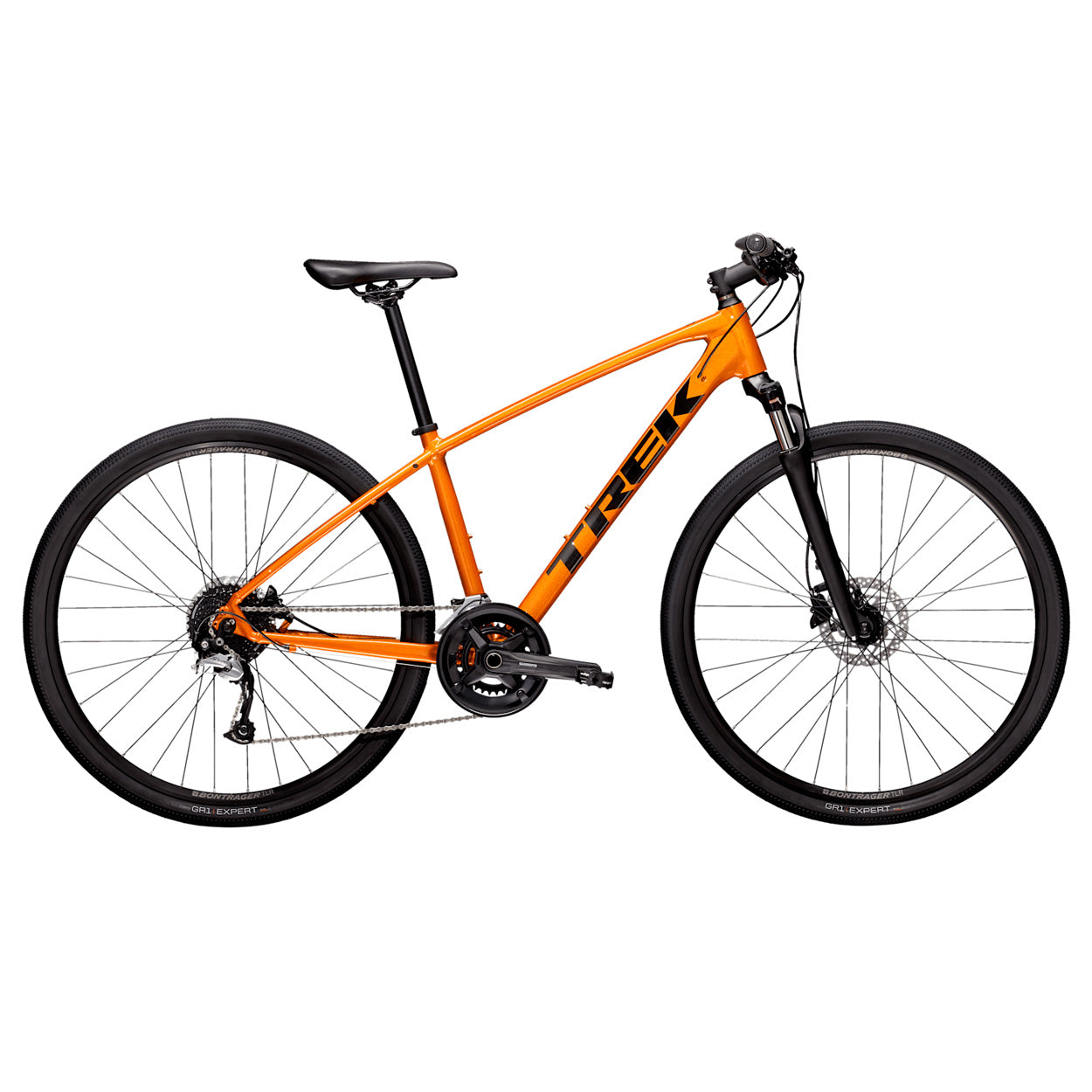 Bicicleta de ciudad TREK Dual Sport 3 Factory Orange