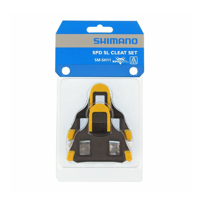 Shimano-calas de SM-SH11 para bicicleta de carretera, juego de tacos  flotantes de 6 grados, para SPD-SL, SH11, SH10, SH12 - AliExpress