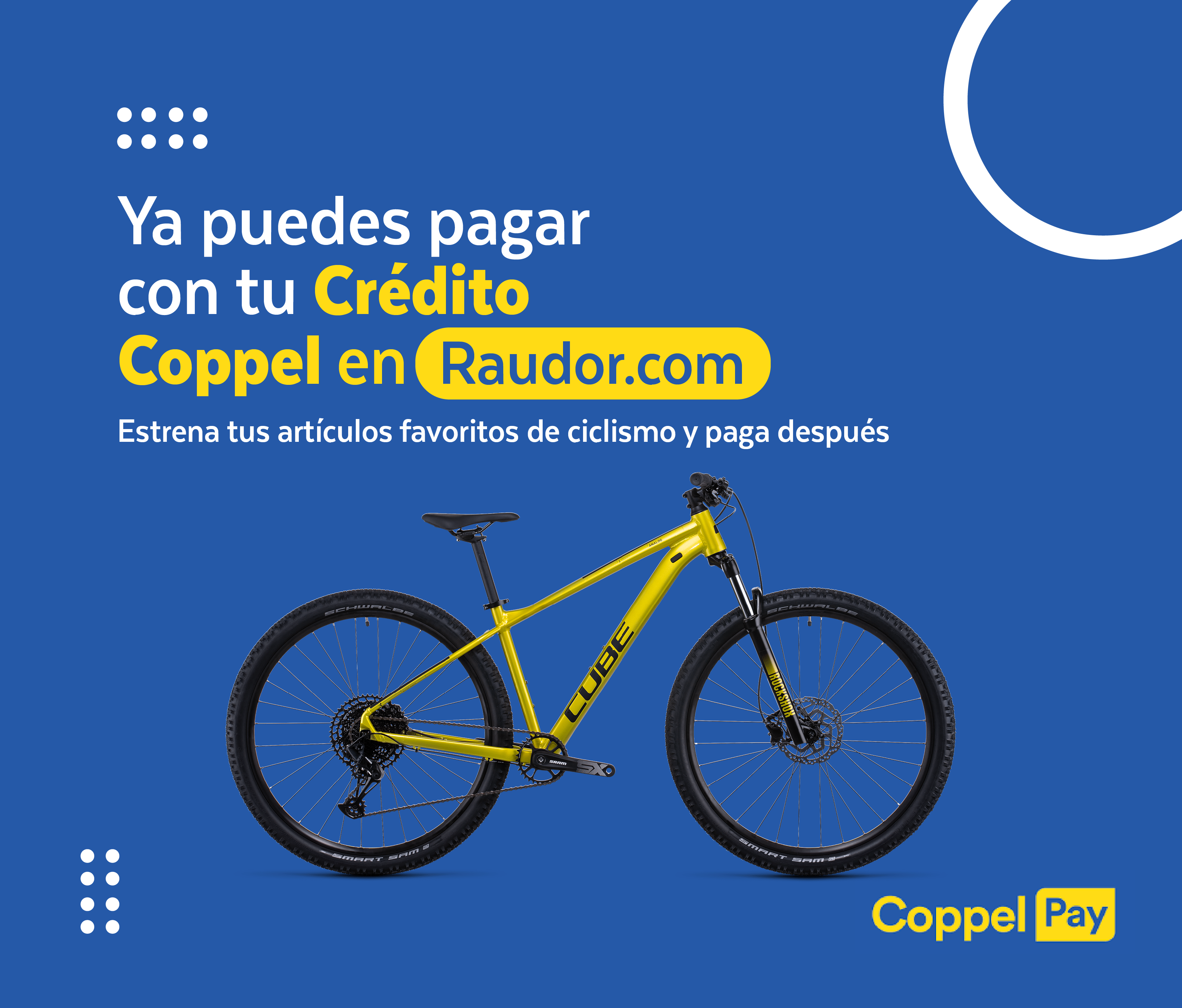 Venta de discount bicicletas a credito