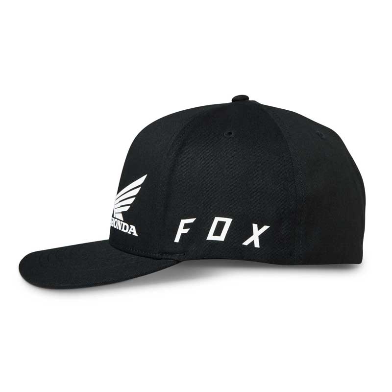 Gorra FOX Flexfit X Honda Negra