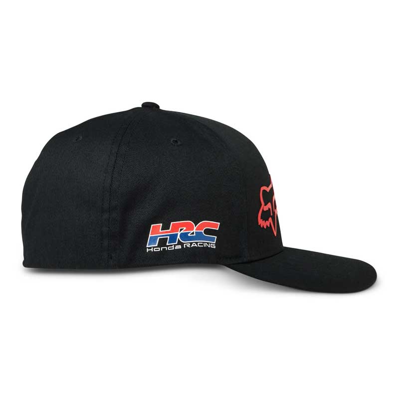 Gorra FOX Flexfit X Honda Negra