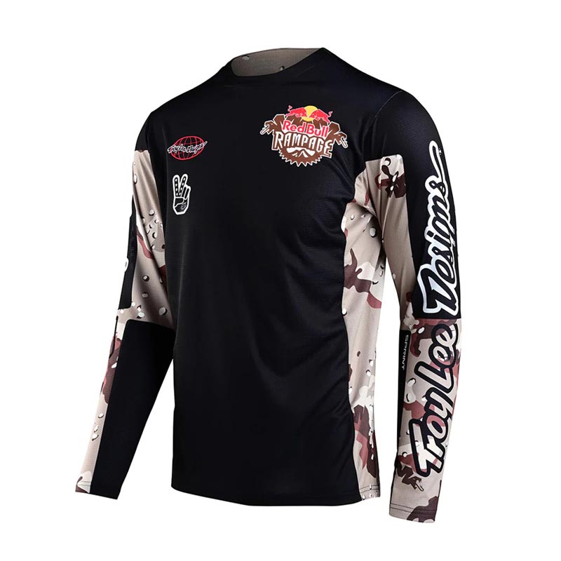 Jersey TROY LEE DESIGNS Redbull Rampage Lockup / Black