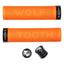 WOLFTOOTH ECHO LOCK-ON GRIPS COLOR NARANJA-NEGRO