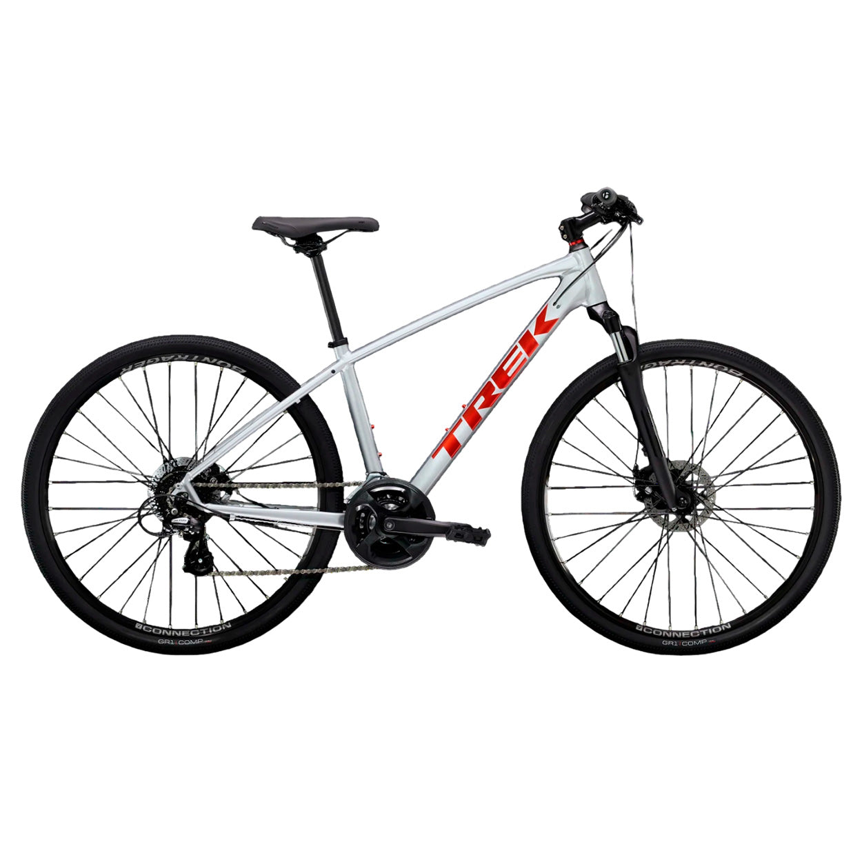 Bicicleta de ciudad TREK Dual Sport 1 Gen 4 Quicksilver