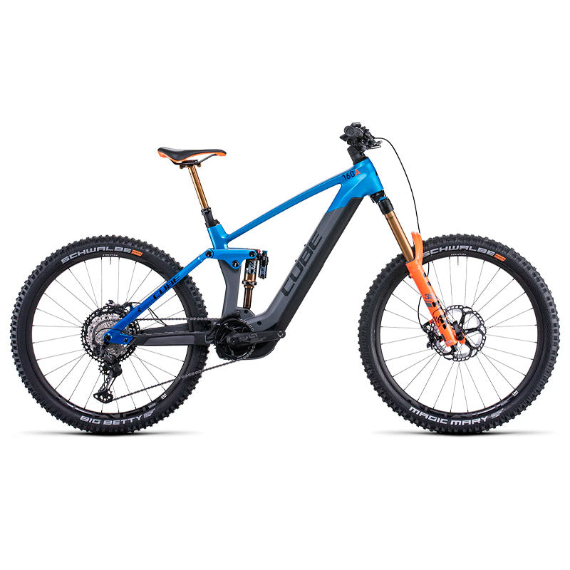 E-Bike CUBE Stereo Hybrid 160 HPC 750 Actionteam 2022 / Bicicleta asistida doble suspensión