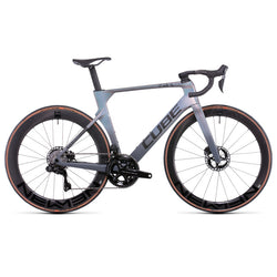 Bicicleta de ruta CUBE Litening C:68X SLT Prizmsilver'n'Grey 2022 / Transmisión Dura Ace Di2 2x12 velocidades