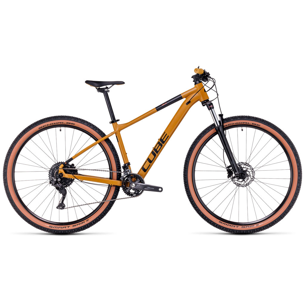 Bicicleta de montaña CUBE Aim Ex 1X caramel'n'black
