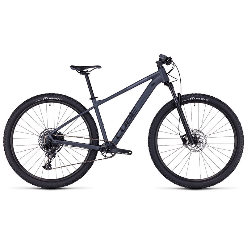 Bicicleta de montaña CUBE Acid / Grey'n'Pearlgrey / Transmisión 1x12 velocidades