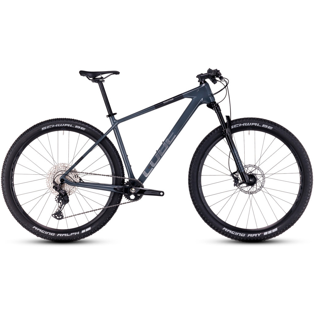 Bicicleta de montaña CUBE Reaction C:62 Pro Grey'n'metal