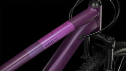Bicicleta de MTB CUBE Access WS darkpurple'n'pink
