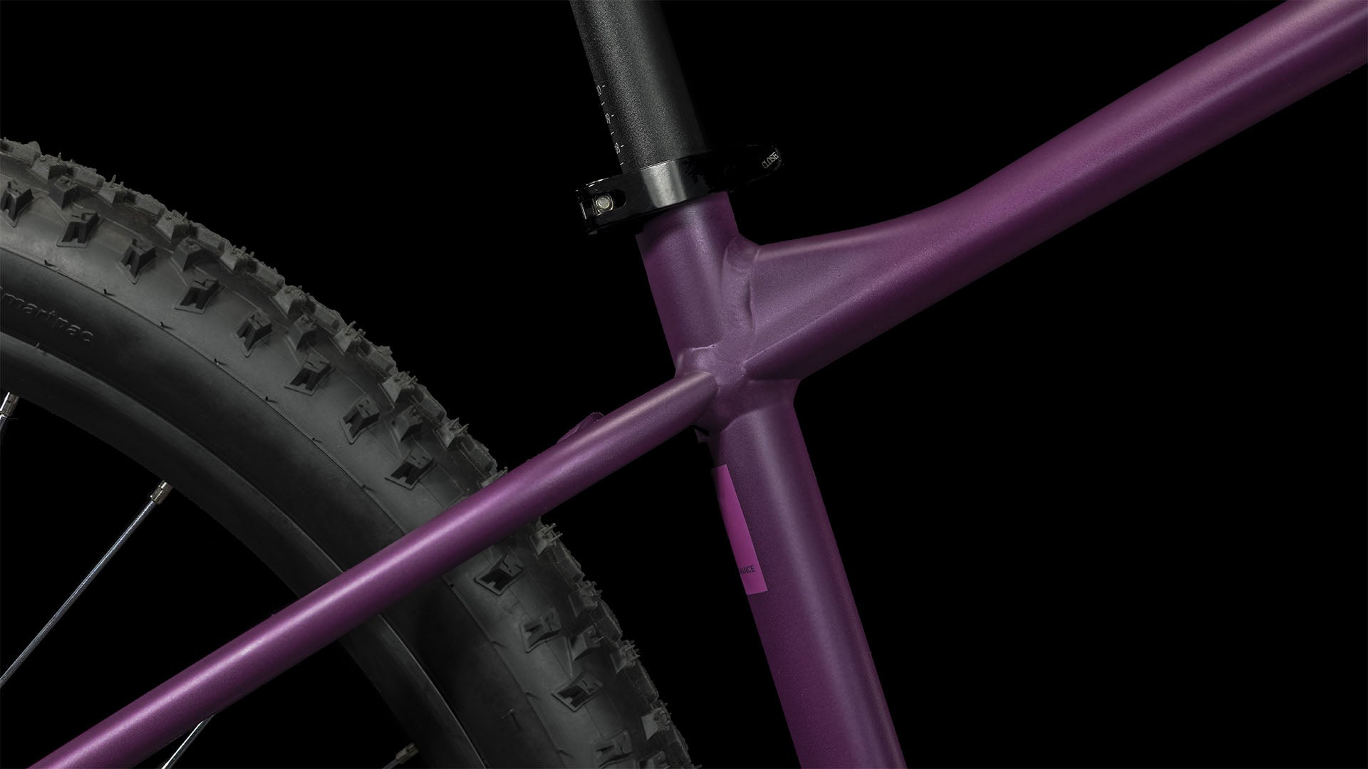 Bicicleta de MTB CUBE Access WS darkpurple'n'pink