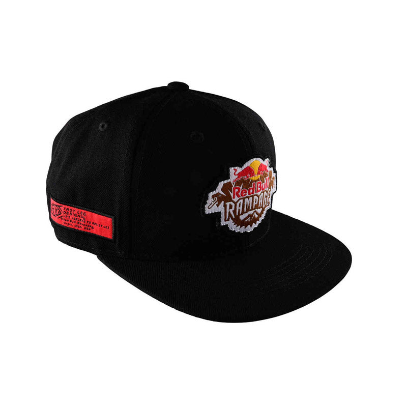 Gorra TROY LEE DESIGNS RedBull Rampage Logo Black Strapback