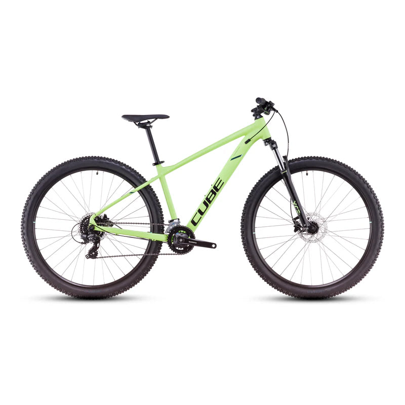 Bicicleta de montaña CUBE Aim ONE Lemonsqueeze & black 2025