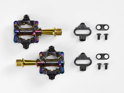 Pedal Bontrager Comp MTB | Color Gold-Purple | Acabado anodizado