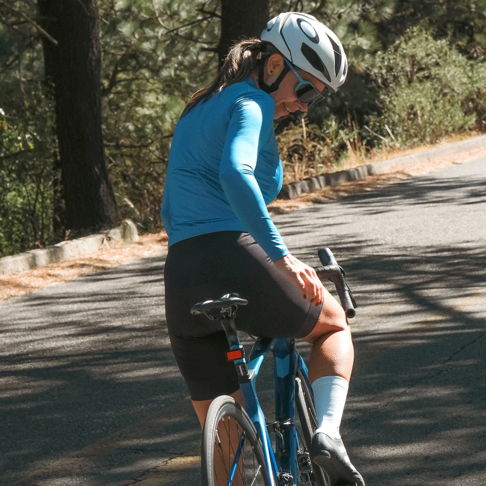 Jersey para ciclismo APHESIS Cian para dama