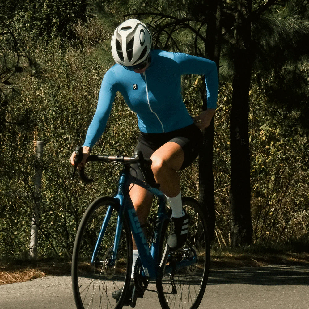 Jersey para ciclismo APHESIS Cian para dama