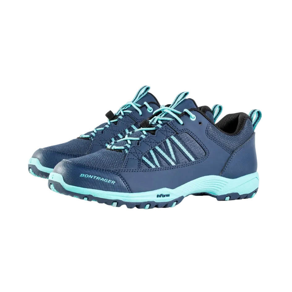 Zapatillas de Ciclismo Bontrager SSR Multideporte para Mujer - Azul/Verde