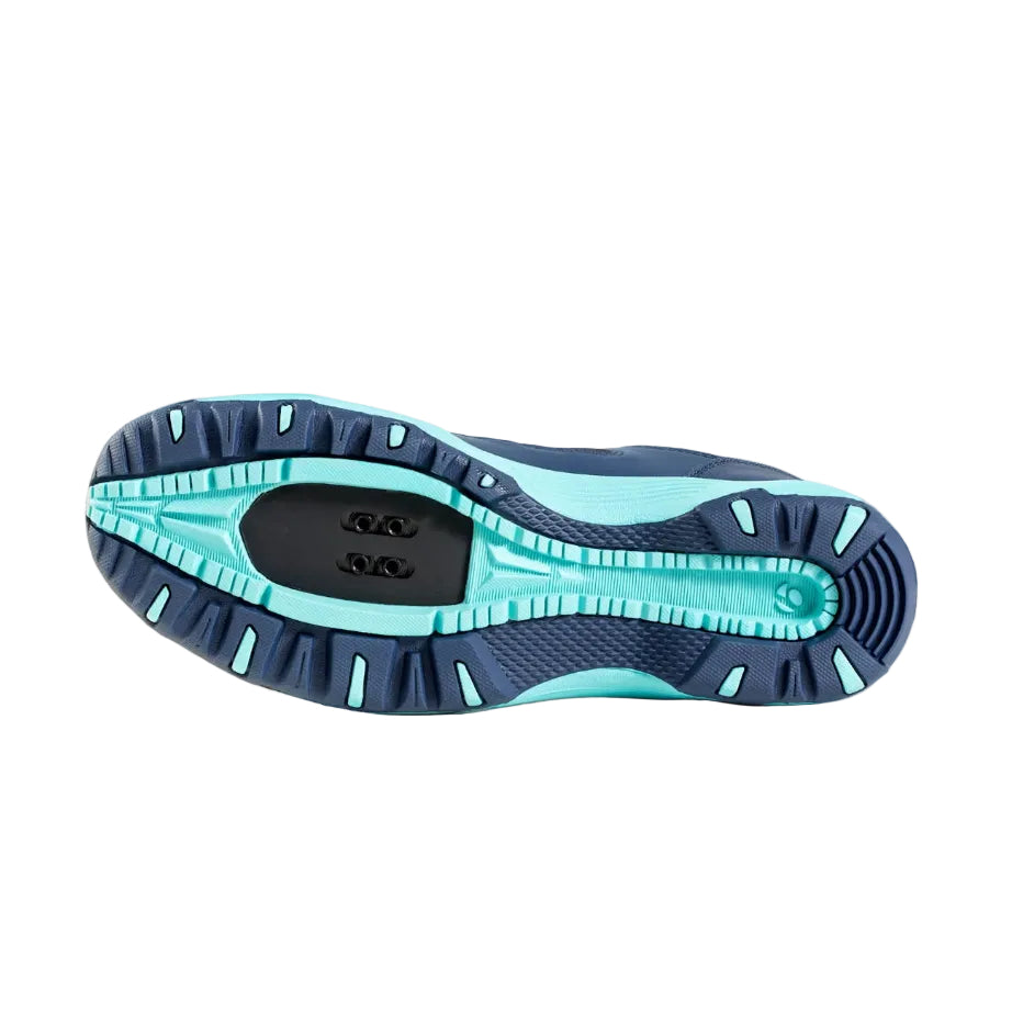 Zapatillas de Ciclismo Bontrager SSR Multideporte para Mujer - Azul/Verde