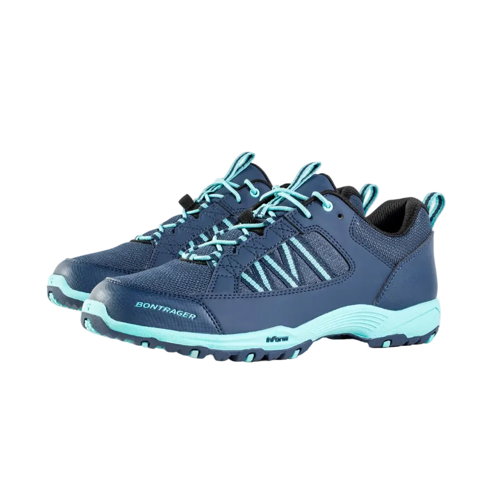 Zapatillas Ciclismo Multideporte para Dama BONTRAGER SSR - Azul/Verde