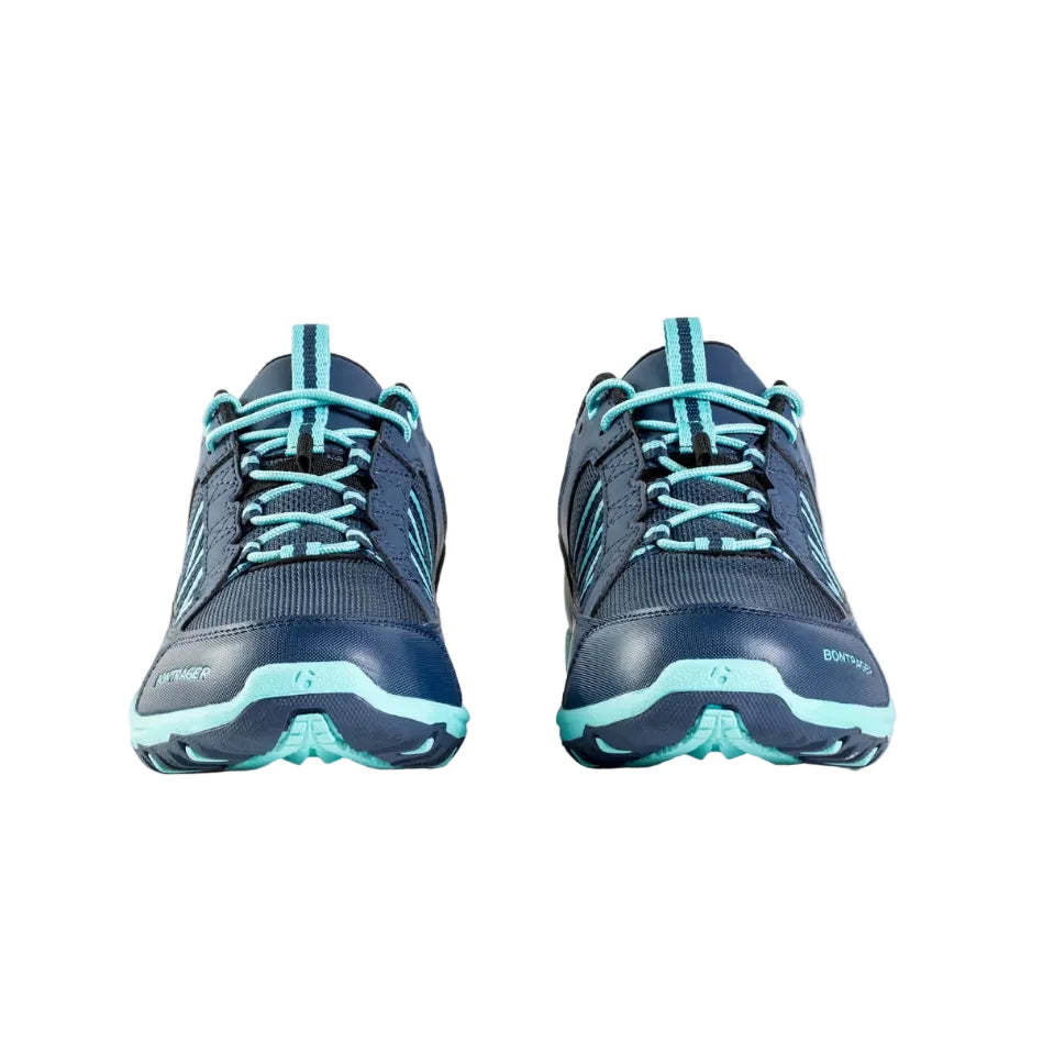 Zapatillas Ciclismo Multideporte para Dama BONTRAGER SSR - Azul/Verde