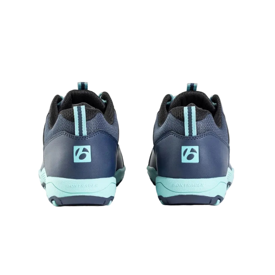 Zapatillas Ciclismo Multideporte para Dama BONTRAGER SSR - Azul/Verde