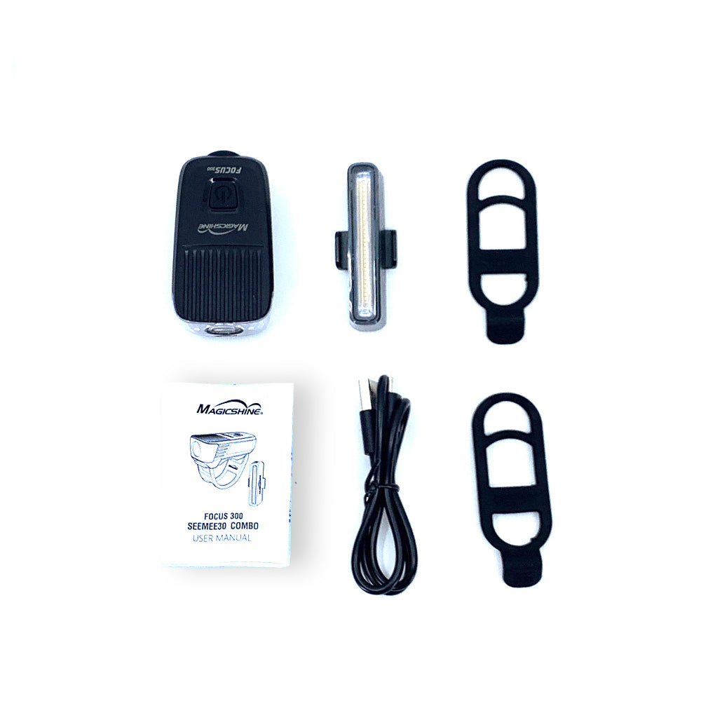 Lámpara combo MAGICSHINE Focus 300 Seemee 30