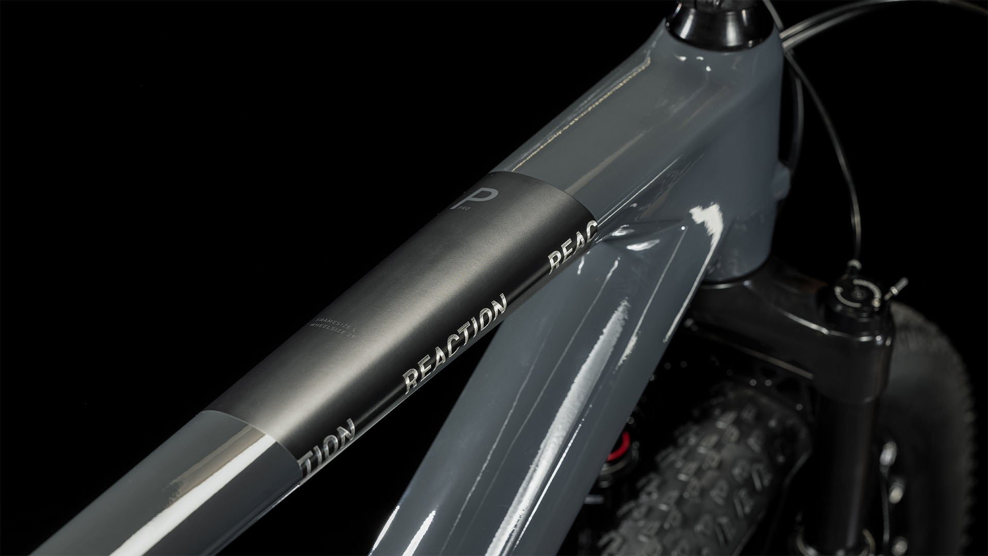 Bicicleta de montaña CUBE Reaction C:62 Pro / Grey & Metal / Transmisión 1x12 velocidades / Cuadro de Carbono / Horquilla de aire