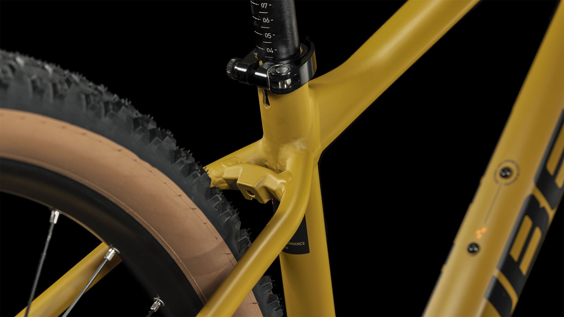 Bicicleta de montaña CUBE Aim Ex 1X caramel'n'black