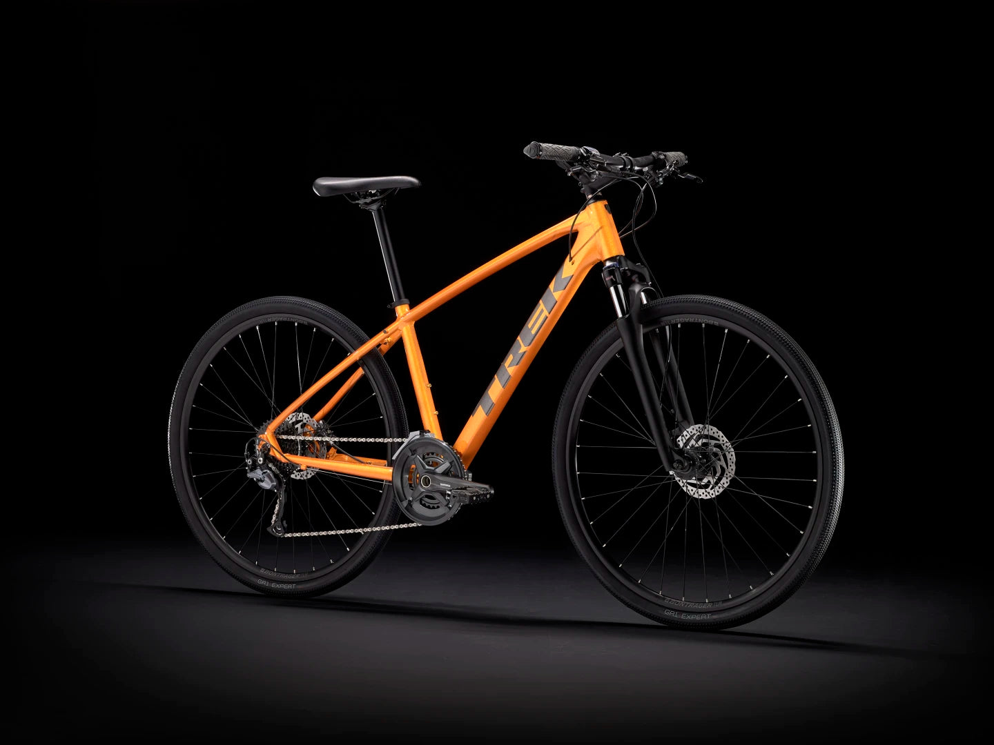 Bicicleta de ciudad TREK Dual Sport 3 Factory Orange