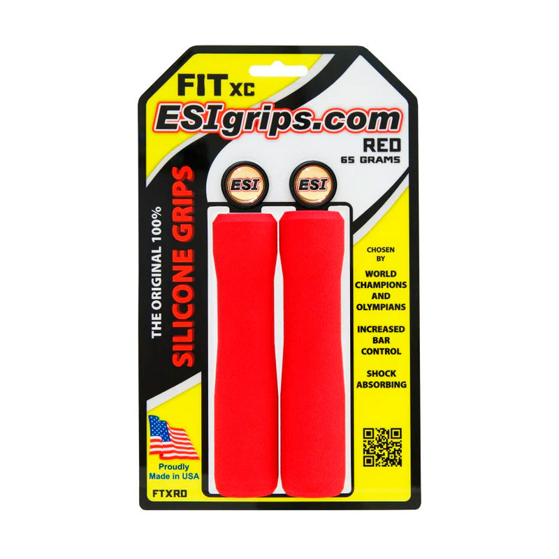 Puños ESI GRIPS Fit XC Rojo