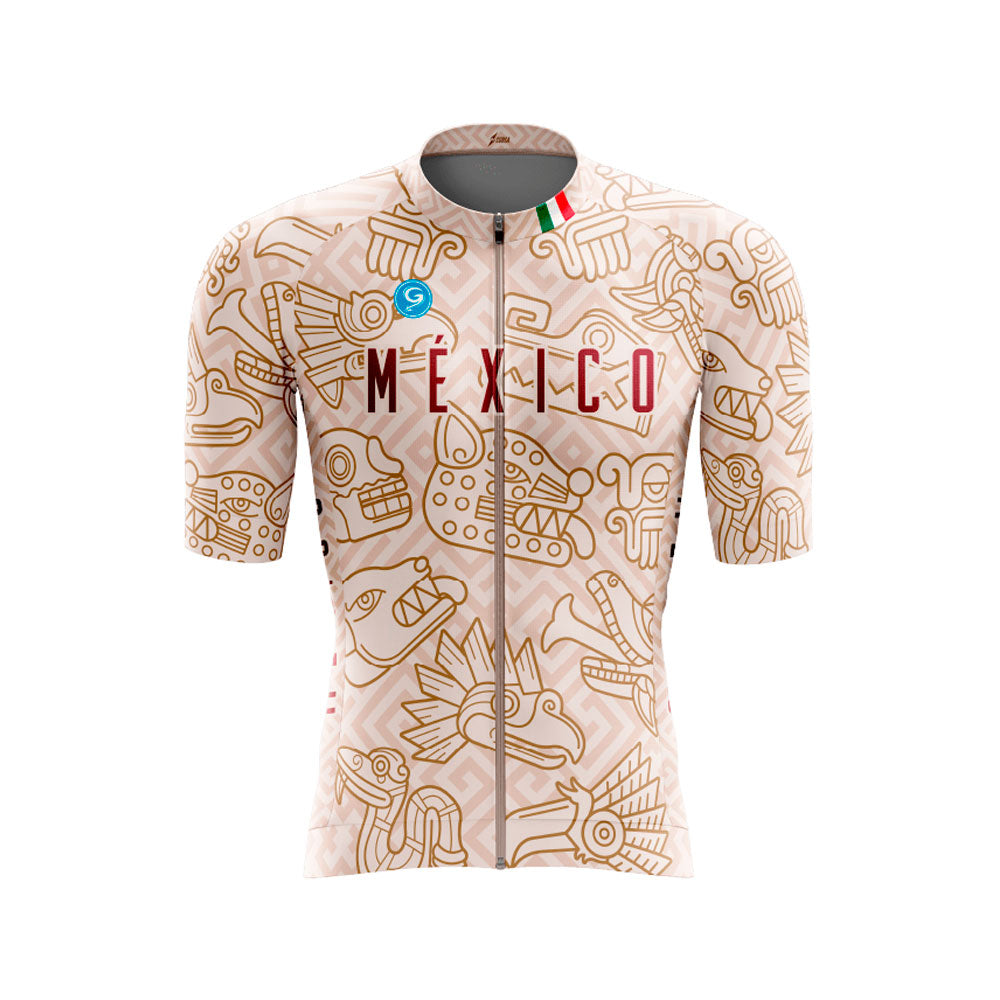Jersey Geovanny Corsa México tinto para caballero