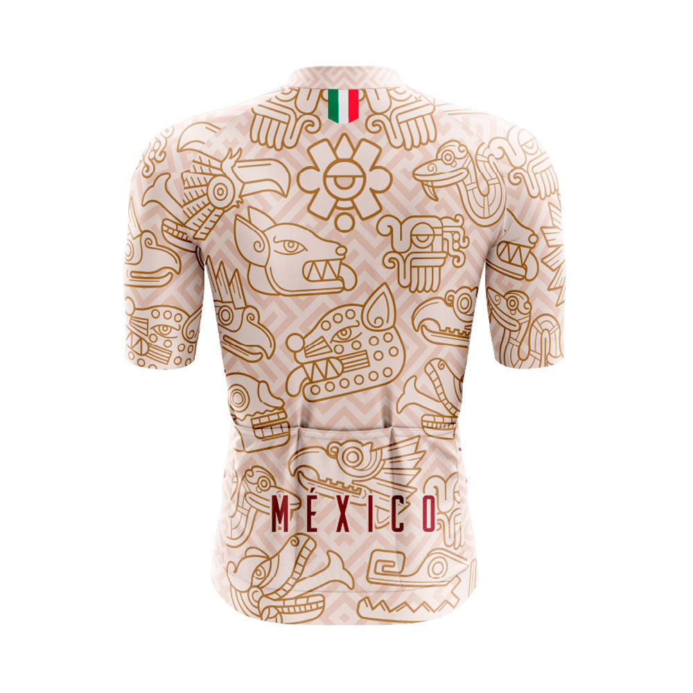 Jersey Geovanny Corsa México tinto para caballero