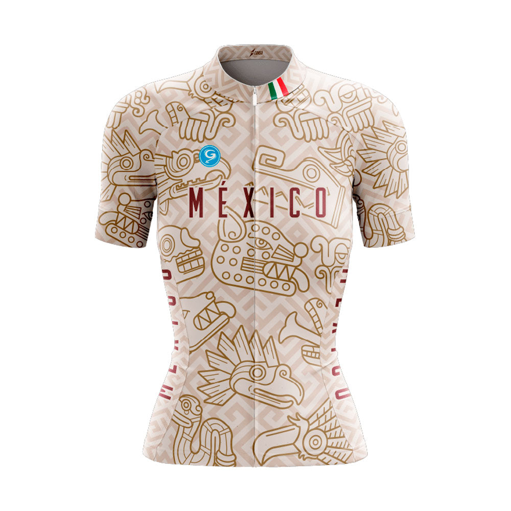 Jersey Geovanny Corsa México tinto para dama