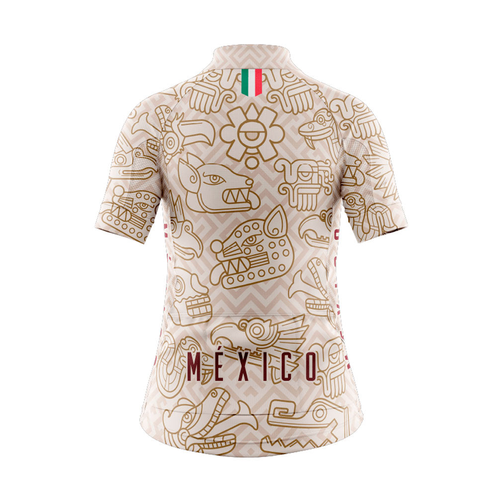 Jersey Geovanny Corsa México tinto para dama