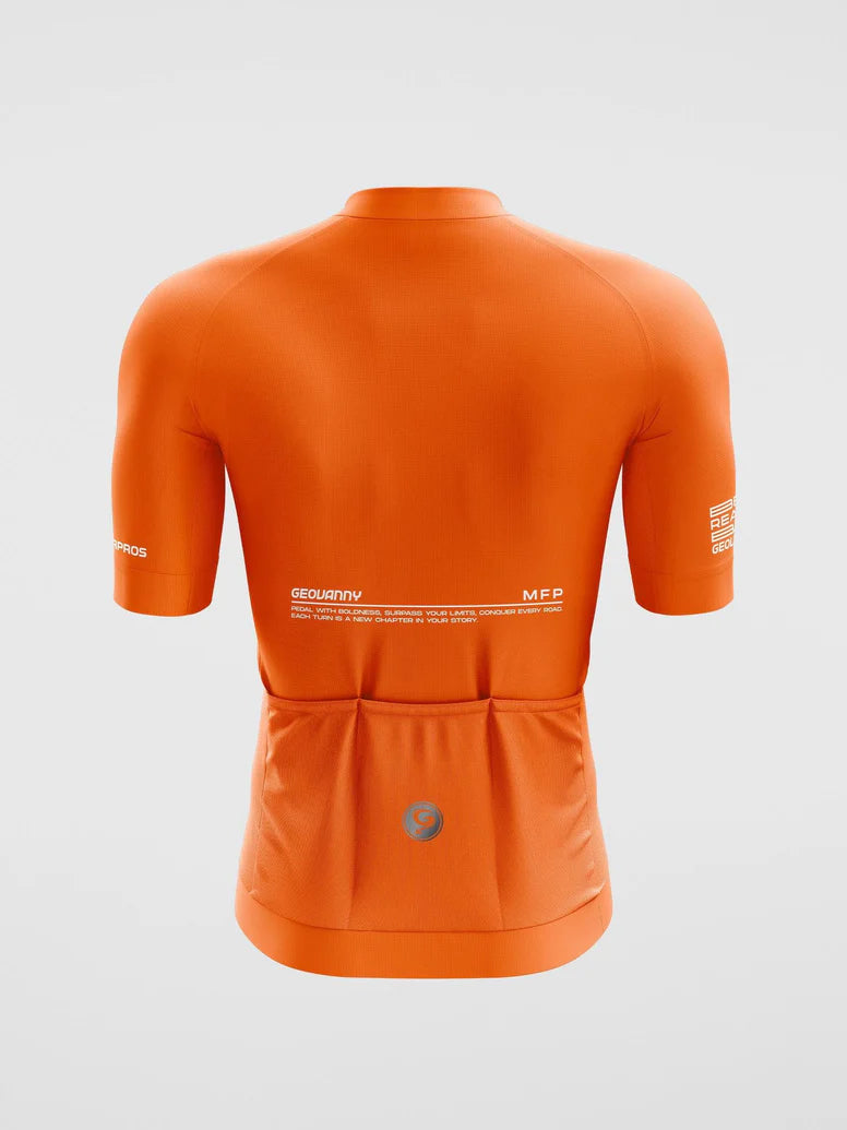 Jersey Geovanny Alpinist Motive Red Orange para caballero