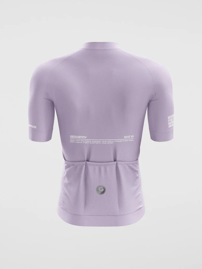 Jersey Geovanny Alpinist Motive Pastel Lilac para caballero