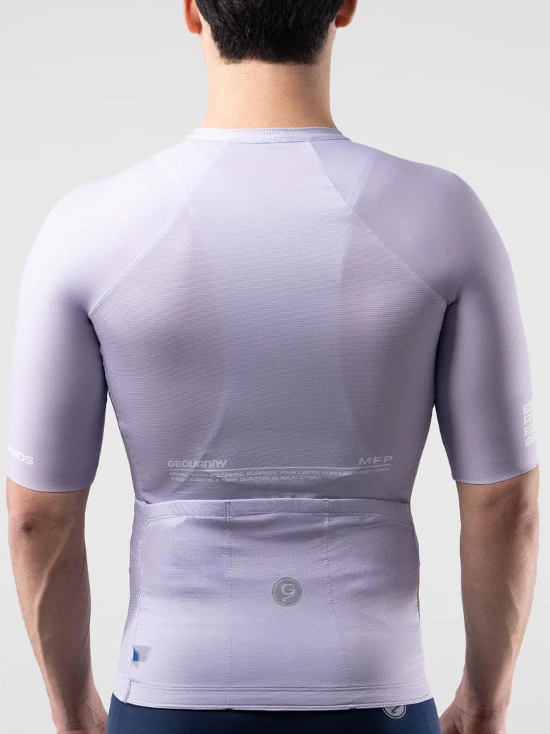 Jersey Geovanny Alpinist Motive Pastel Lilac para caballero