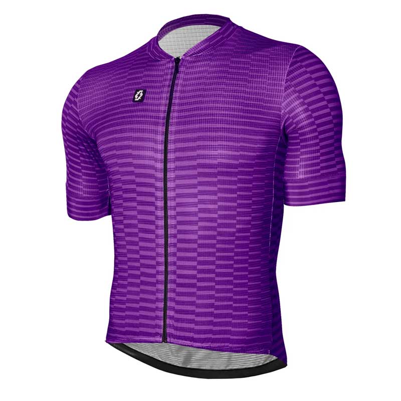 Jersey para Ciclismo APHESIS Violet Vortex para Caballero