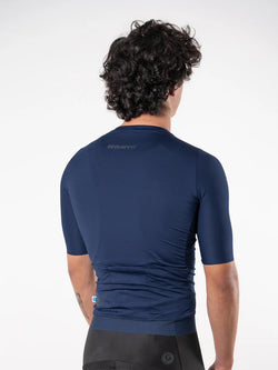 Jersey Geovanny Velo Core unisex azul marino