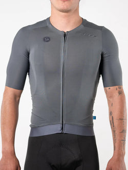 Jersey Geovanny Velo Core unisex gris oxford
