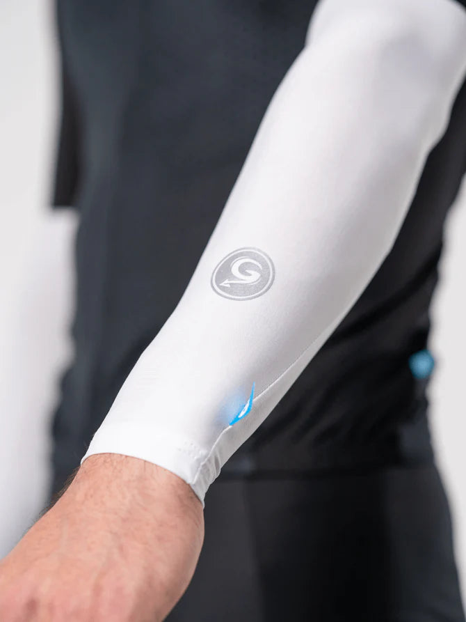 Juego de mangas Geovanny Basics unisex color blanco